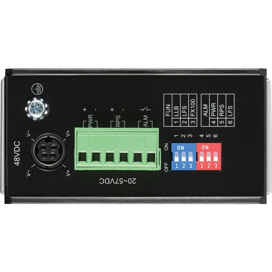 Tripp Lite N785-I01-SFP-D Industrial Gigabit Media Converter - RJ45/SFP DIN Rail | Tripp Lite