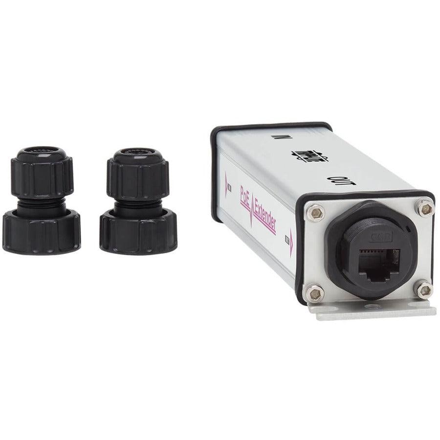 Tripp Lite Npoe-Ext-1G30Wp Gigabit Ethernet Poe/Poe+ Extender, Water Resistant - Cat5E/6/6A, Ip65, Ieee 802.3At/Af, 30W, 1 Port