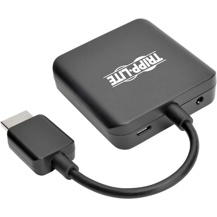 Tripp Lite P130-06N-Audio 4K Hdmi Audio De-Embedder/Extractor With Toslink And 3.5 Mm Stereo Output, 5.1 Channel, Hdcp, 4K 30Hz, 6-In. (15.24 Cm)