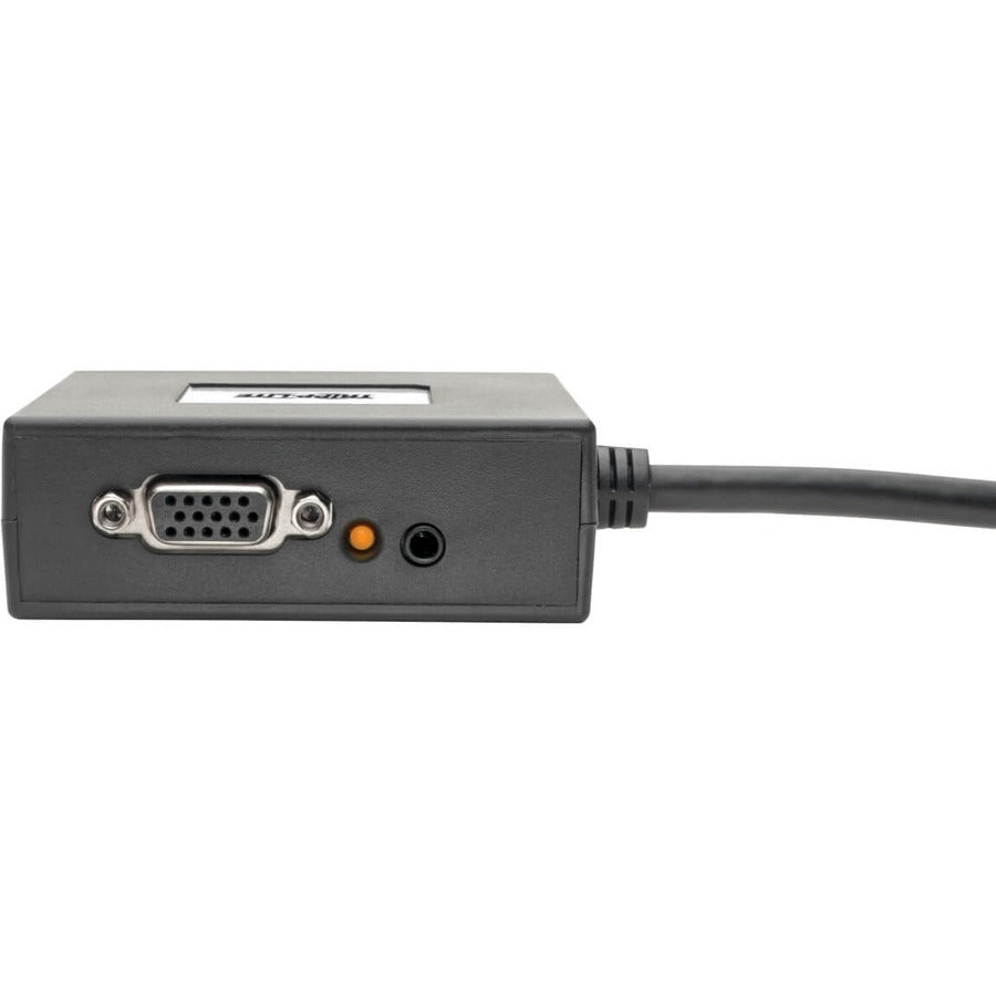 Tripp Lite P131-06N-2Va-U Hdmi To Vga And Audio Adapter, 6-In. (15.24 Cm), Black, Taa