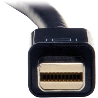 Tripp Lite P137-06N-Hdv Keyspan Mini Displayport To Vga/Dvi/Hdmi All-In-One Adapter Video Converter, Black, 6 In.