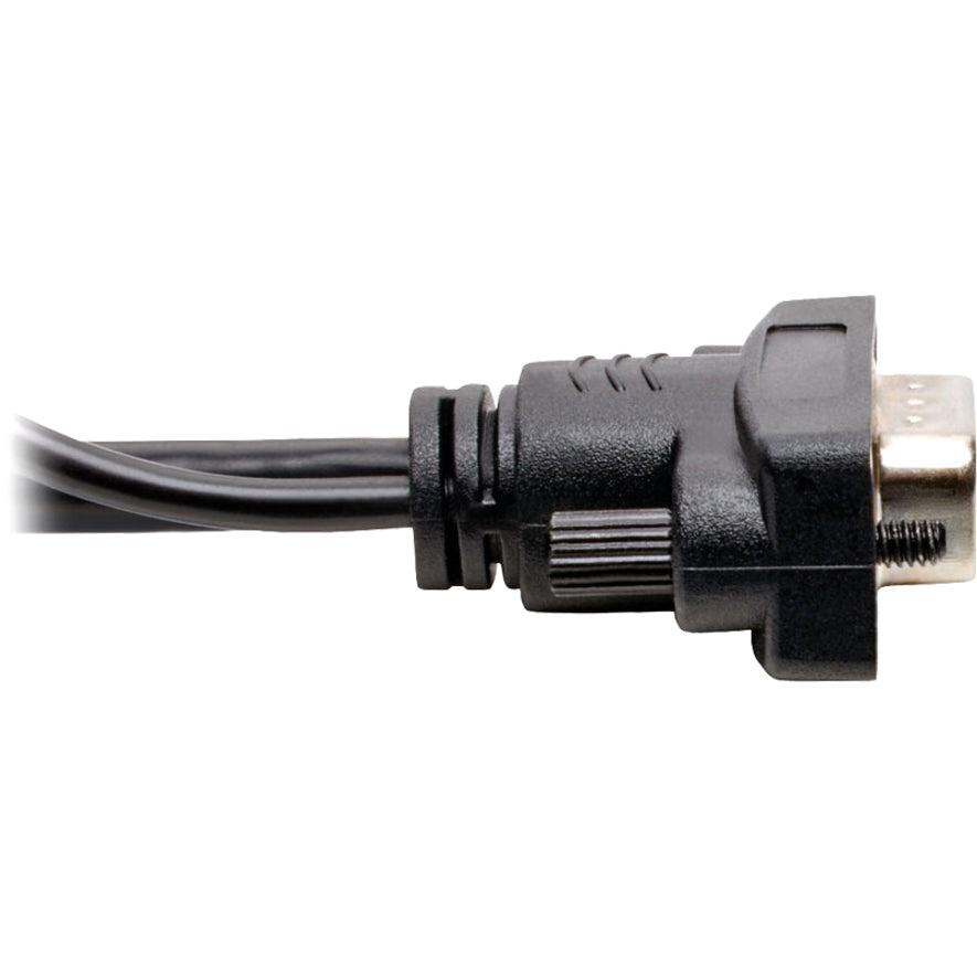 Tripp Lite P566-010-Vga-A Hdmi To Vga + Audio Active Adapter Cable (Hdmi To Low-Profile Hd15 + 3.5 Mm M/M), 10 Ft. (3.1 M)