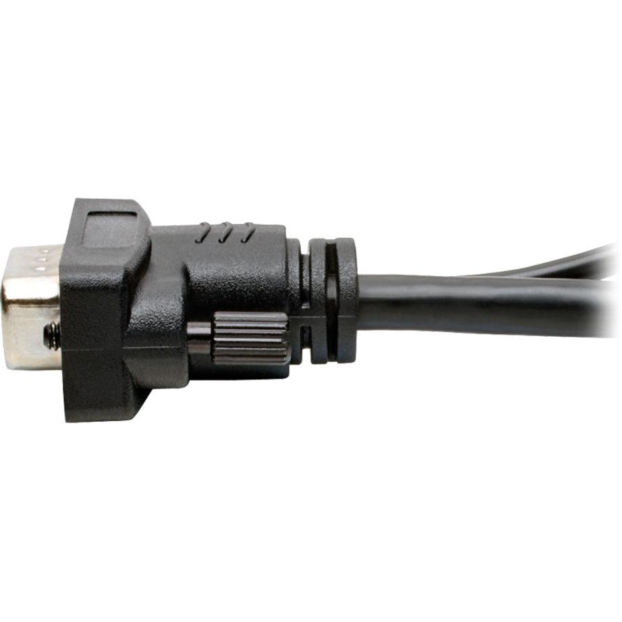 Tripp Lite P566-010-Vga-A Hdmi To Vga + Audio Active Adapter Cable (Hdmi To Low-Profile Hd15 + 3.5 Mm M/M), 10 Ft. (3.1 M)