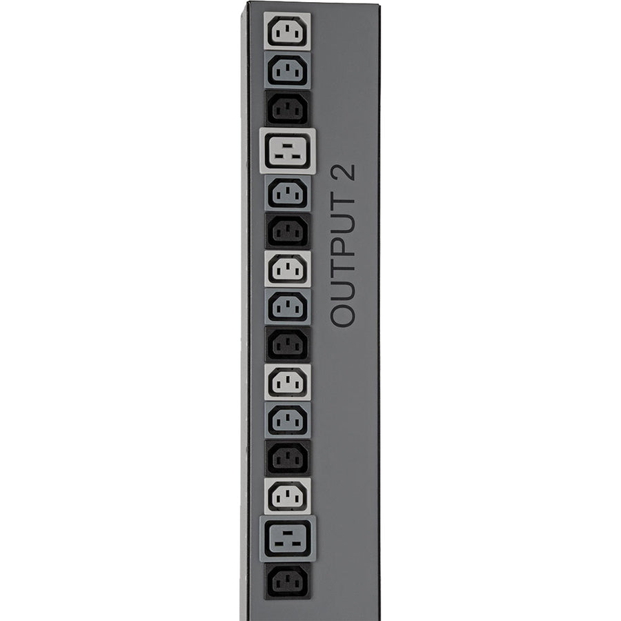 Tripp Lite Pdu 3-Phase Vertical Strip Ats 208V 17.3Kw 48 C13; 6 C19 0Urm Rackmount