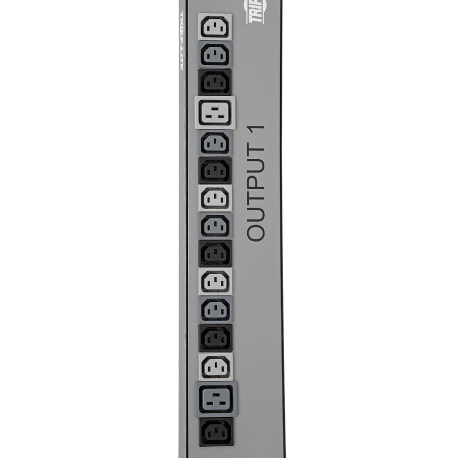 Tripp Lite Pdu 3-Phase Vertical Strip Ats 208V 17.3Kw 48 C13; 6 C19 0Urm Rackmount