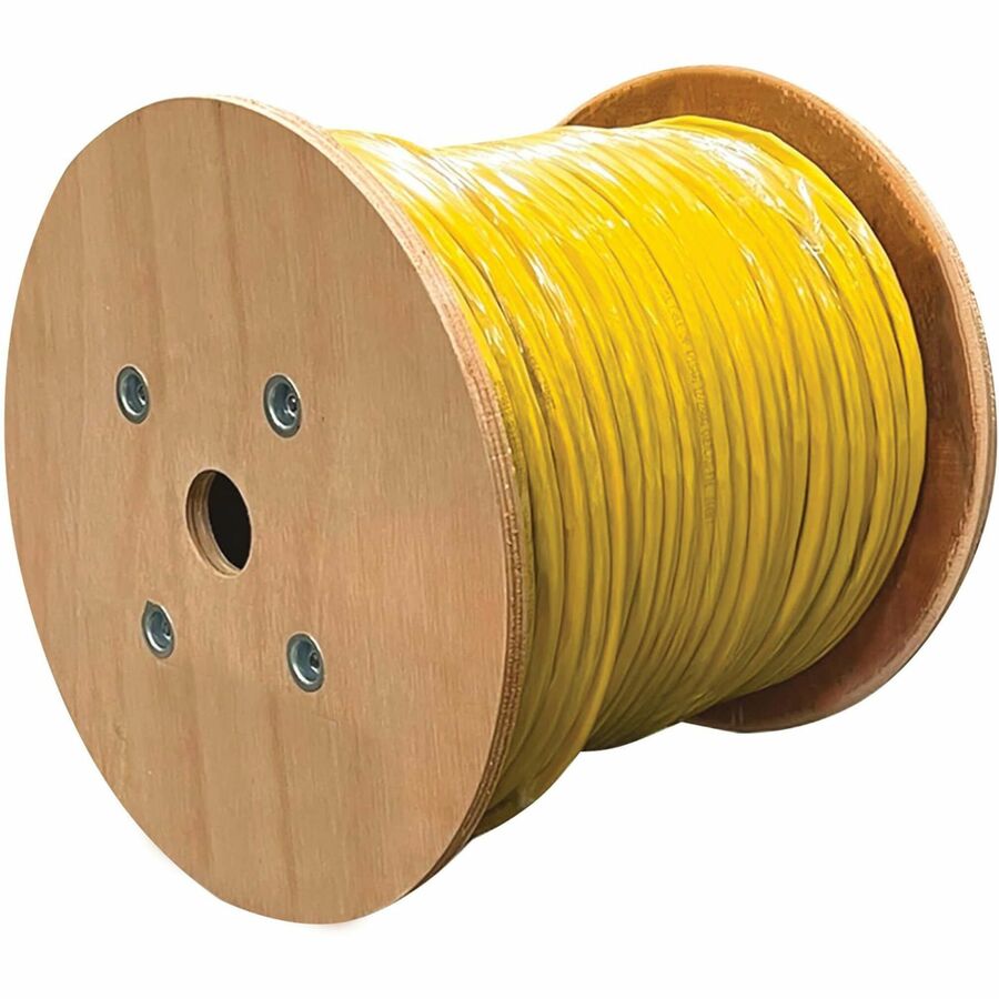 Tripp Lite Plenum-Rated Bulk Access Control Cable Yellow 1000 ft. (305 m) - 1000 ft Bare W