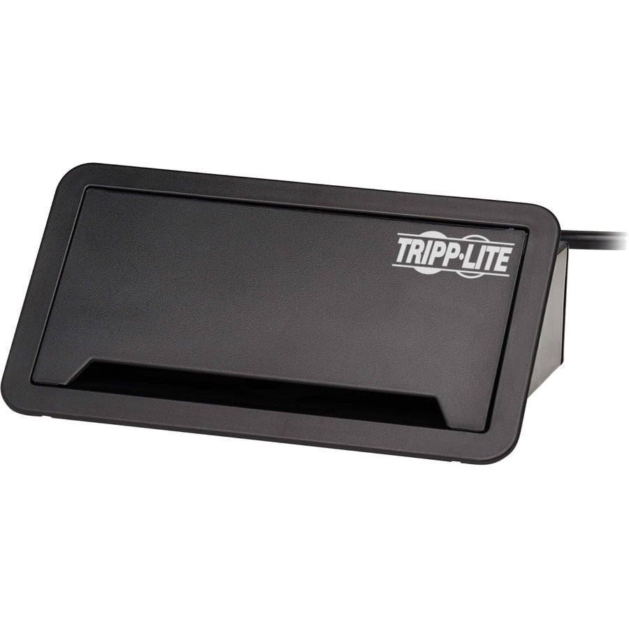 Tripp Lite Power It! 2-Outlet In-Desk Power and Charging Dock - 4x USB-A, USB-B, HDMI,