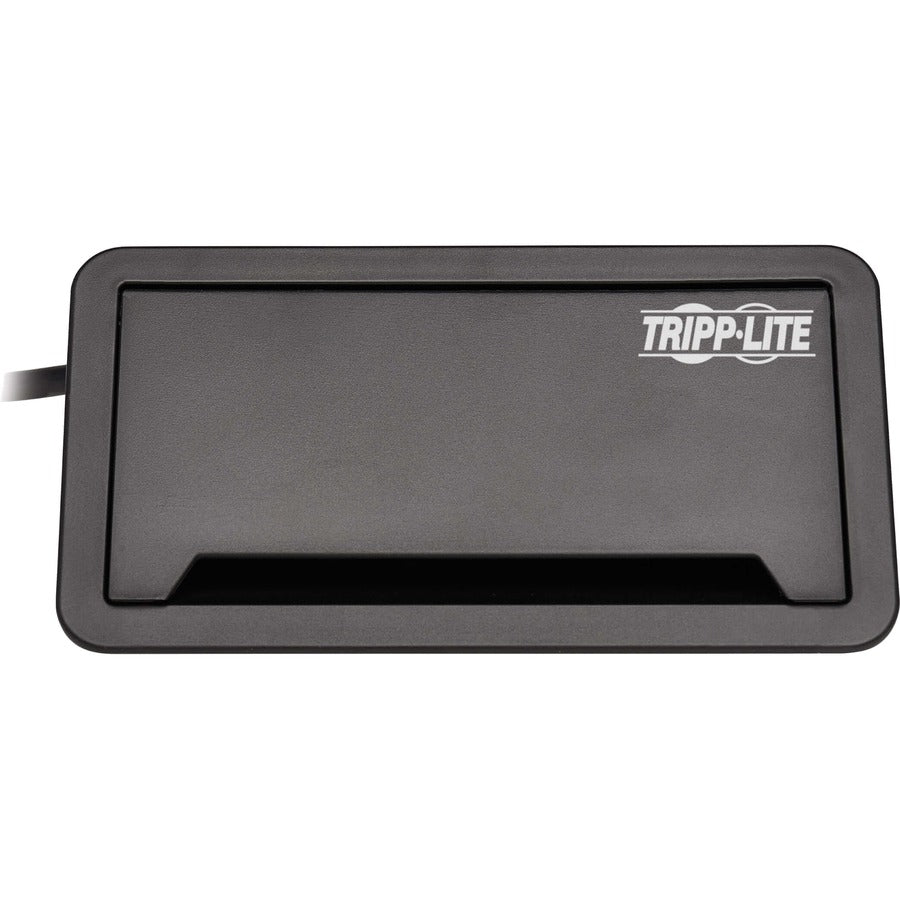 Tripp Lite Power It! 2-Outlet In-Desk Power and Charging Dock - 4x USB-A, USB-B, HDMI,