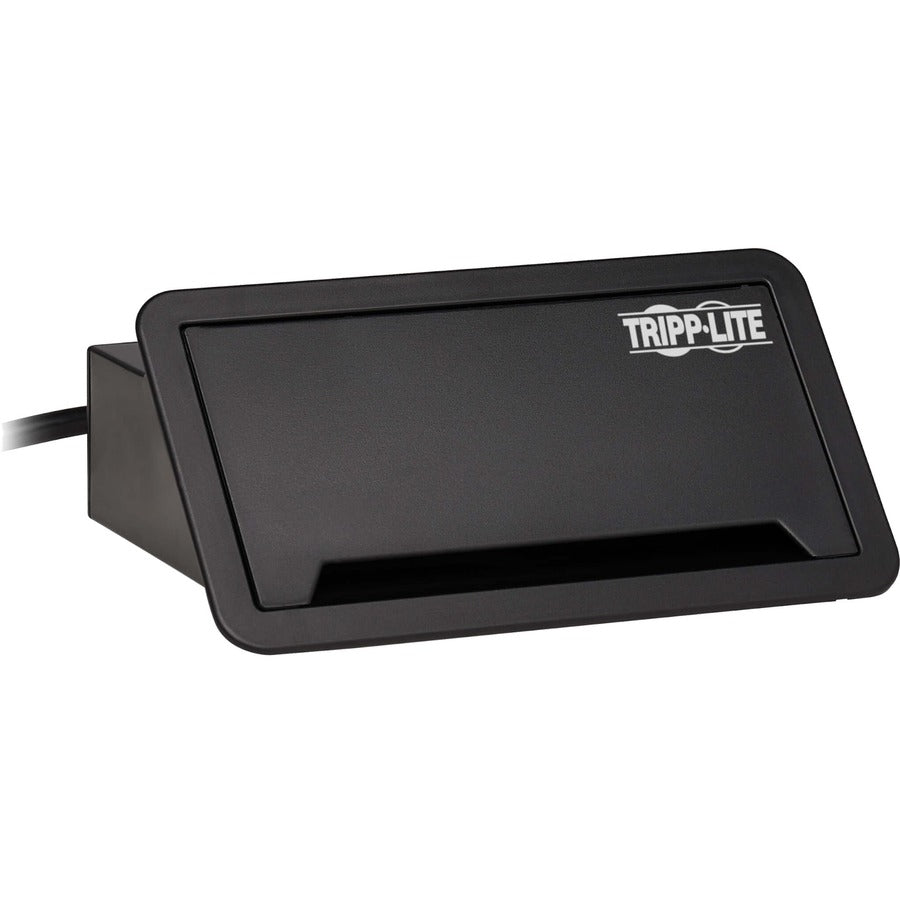 Tripp Lite Power It! 2-Outlet In-Desk Power and Charging Dock - 4x USB-A, USB-B, HDMI,