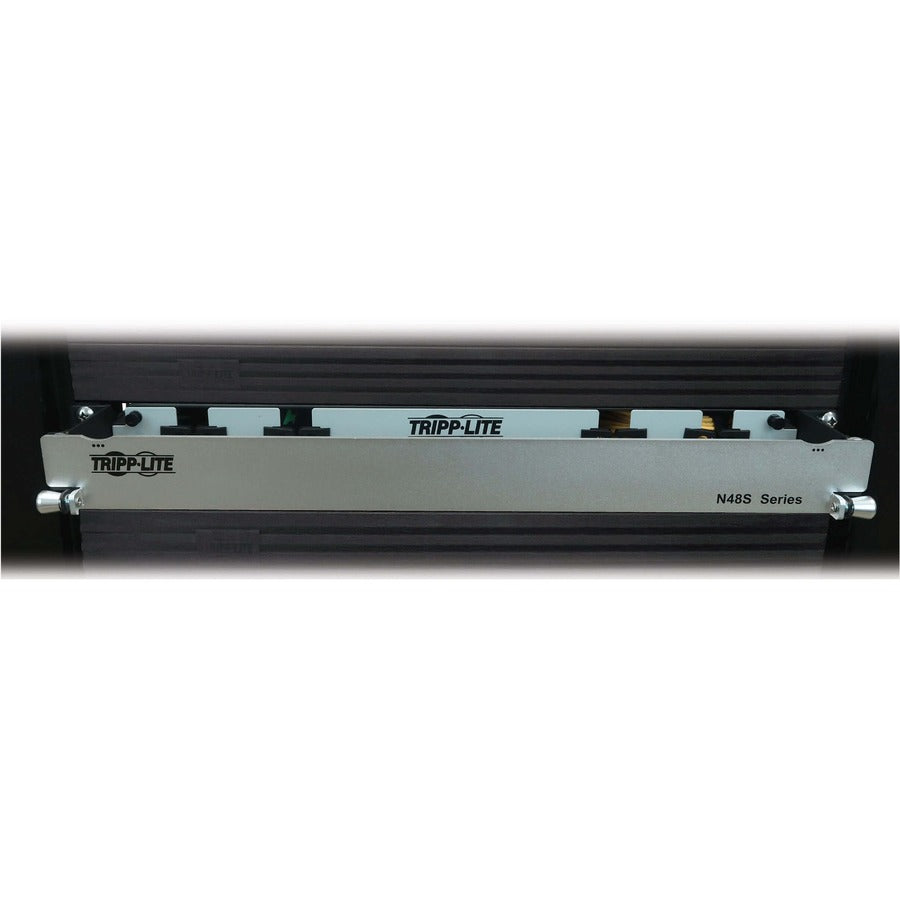 Tripp Lite Preloaded Fiber Panel, 1U - 4X (3X8F Mtp/Mpo-Apc F/F) 24F Trunk Cables, Os2 Singlemode, 10 M (32.8 Ft.)
