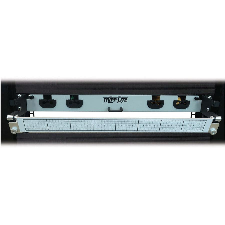 Tripp Lite Preloaded Fiber Panel, 1U - 4X (3X8F Mtp/Mpo-Apc F/F) 24F Trunk Cables, Os2 Singlemode, 10 M (32.8 Ft.)