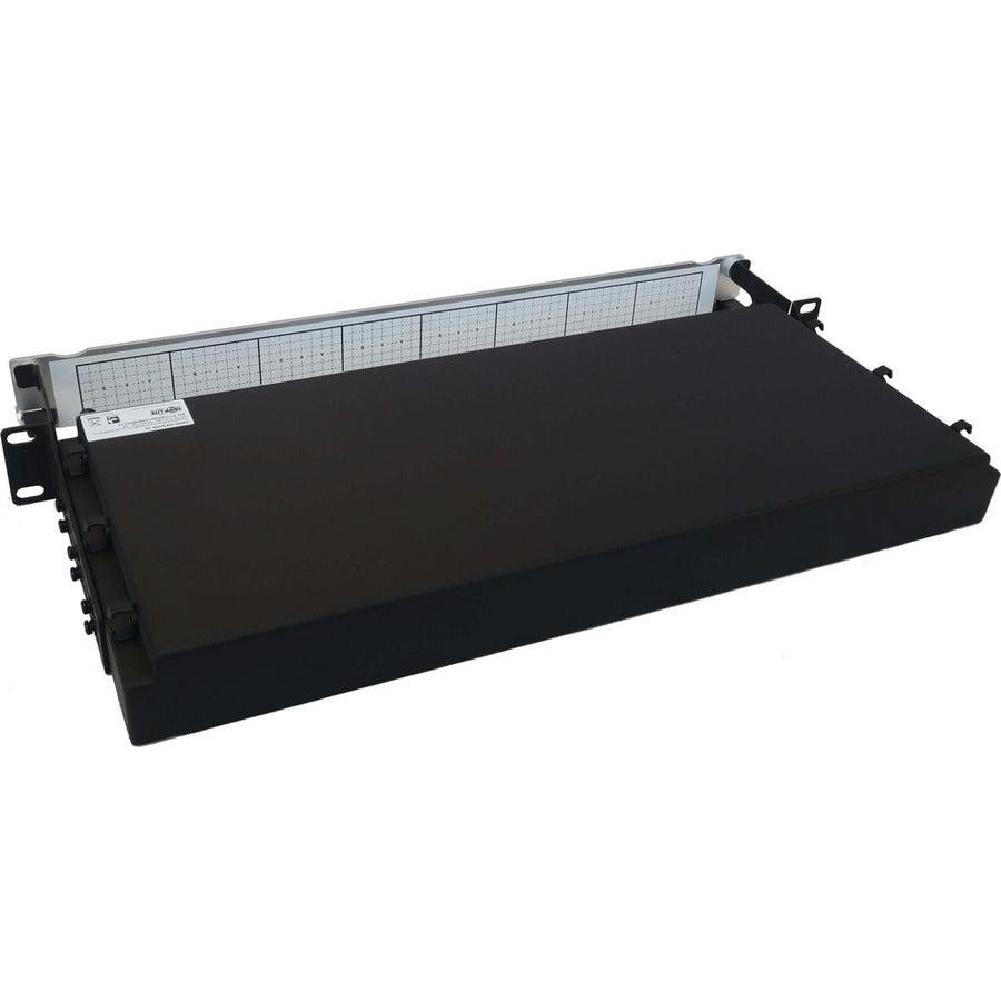 Tripp Lite Preloaded Fiber Panel, 1U - 4X (3X8F Mtp/Mpo-Pc F/F) 24F Trunk Cables, Om4 Multimode, 10 M (32.8 Ft.)