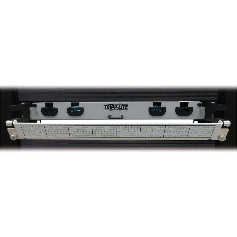 Tripp Lite Preloaded Fiber Panel, 1U - 4X (8X Lc/Lc Duplex M/M) 16F Trunk Cables, Om4 Multimode, 10 M (32.8 Ft.)