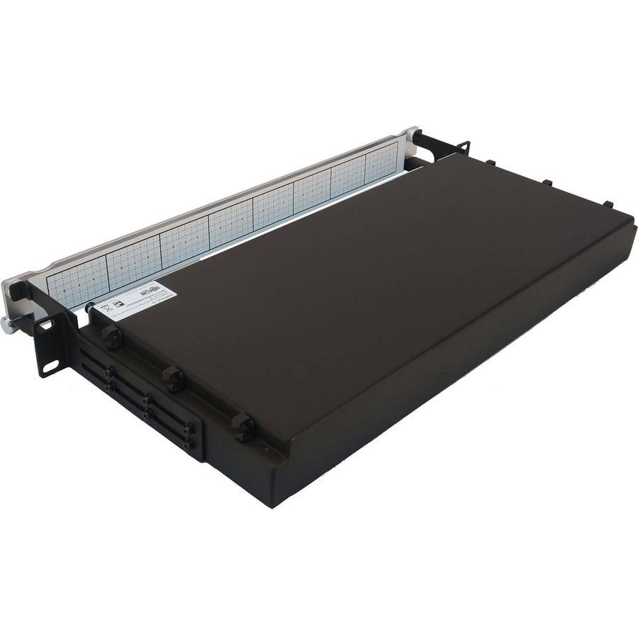Tripp Lite Preloaded Fiber Panel, 1U - 8X Lc/Lc Duplex Cables (M/M), Om4 Multimode, 10 M (32.8 Ft.)