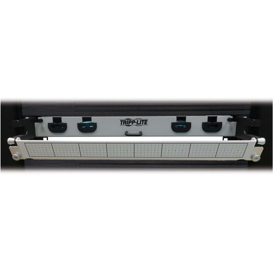 Tripp Lite Preloaded Fiber Panel, 1U - 8X Lc/Lc Duplex Cables (M/M), Om4 Multimode, 10 M (32.8 Ft.)