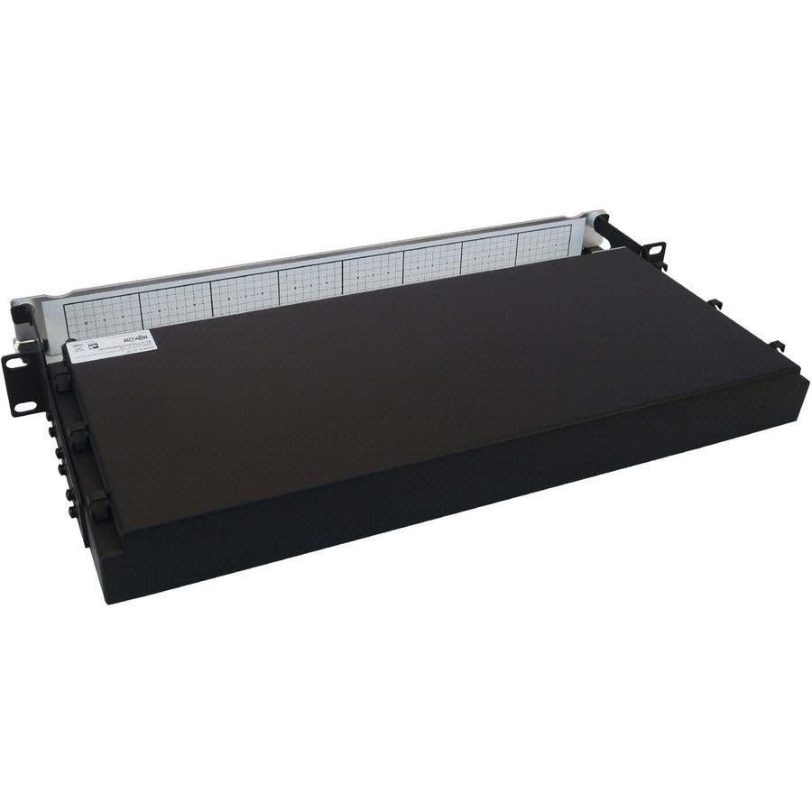 Tripp Lite Preloaded Fiber Panel, 1U - 8X Lc/Lc Duplex Cables (M/M), Os2 Singlemode, 10 M (32.8 Ft.)