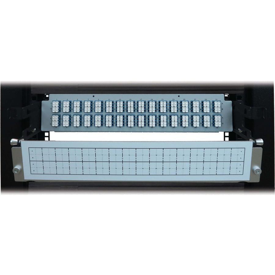 Tripp Lite Preloaded Fiber Patch Panel, 2U - 32X (12F Mtp/Mpo-Apc To 4X Lc Duplex F/F) 8F Trunk Cables, Os2 Singlemode, 3 M (9.8 Ft.)