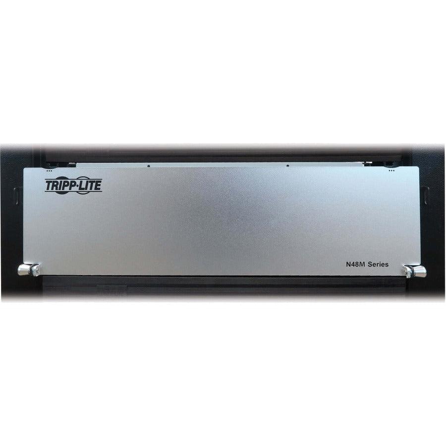 Tripp Lite Preloaded Fiber Patch Panel, 2U - 32X (12F Mtp/Mpo-Pc To 4X Lc Duplex F/F) 8F Trunk Cables, Om4 Multimode, 3 M (9.8 Ft.)