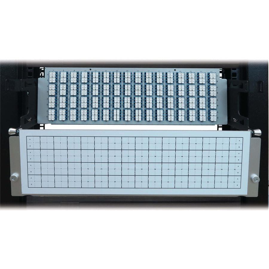 Tripp Lite Preloaded Fiber Patch Panel, 3U - 64X (12F Mtp/Mpo-Apc To 4X Lc Duplex F/F) 8F Trunk Cables, Os2 Singlemode, 3 M (9.8 Ft.)