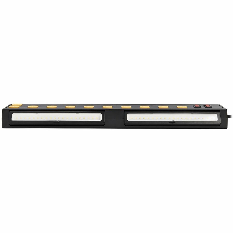 Tripp Lite Protect It! 10-Outlet Surge Protector with Swivel Light Bars - 5-15R Outlets,
