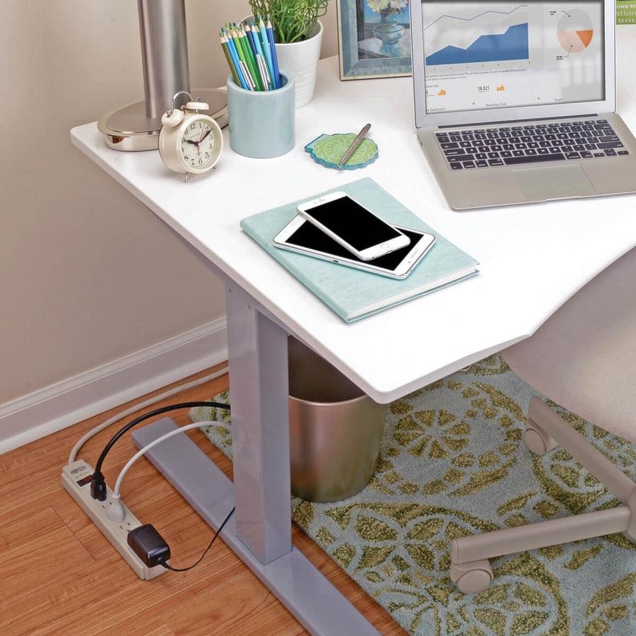 Tripp Lite Protect It! 6-Outlet Surge Protector, 6-Ft Cord, 790 Joules, Diagnostic Led, White Housing