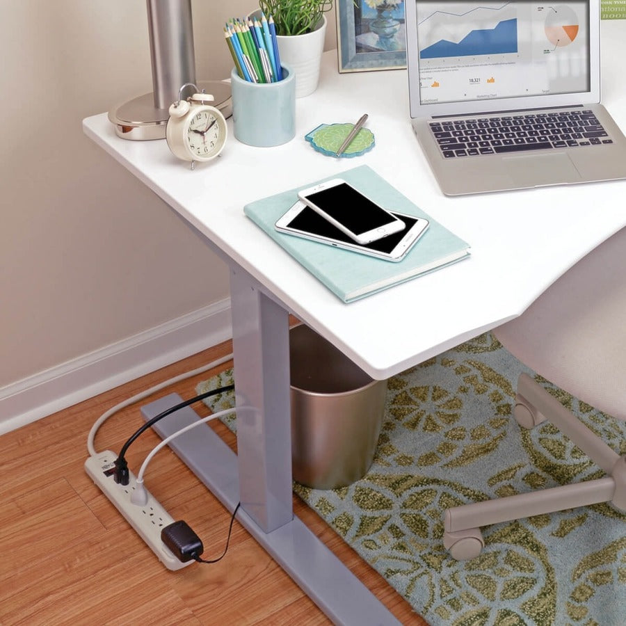 Tripp Lite Protect It! 7-Outlet Surge Protector, 12-Ft. Cord, 1080 Joules, Light Gray Housing