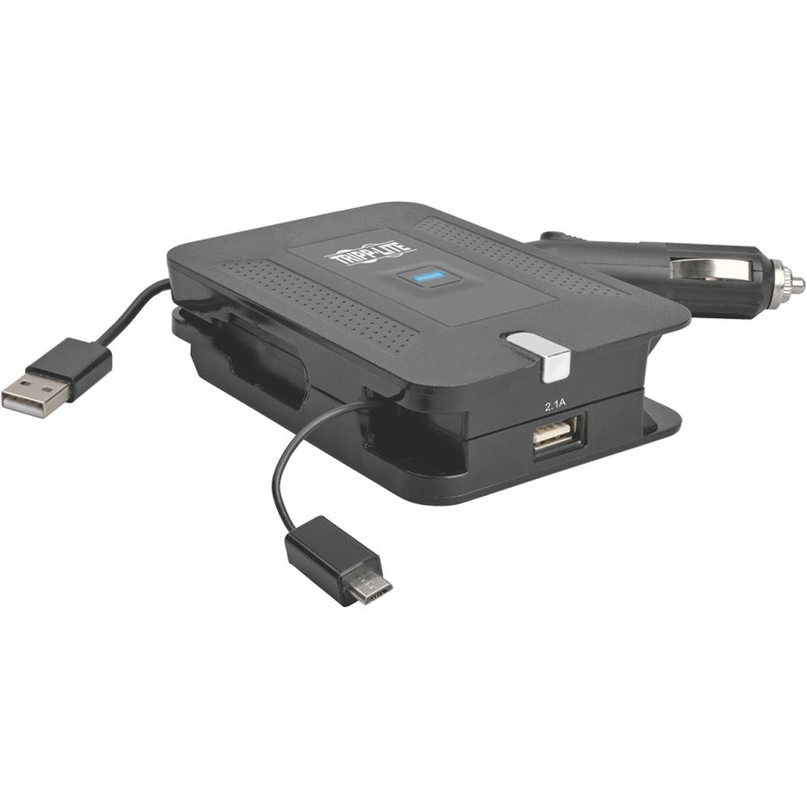 Tripp Lite Pv4In1 Mobile Device Charger Black Auto, Indoor, Outdoor