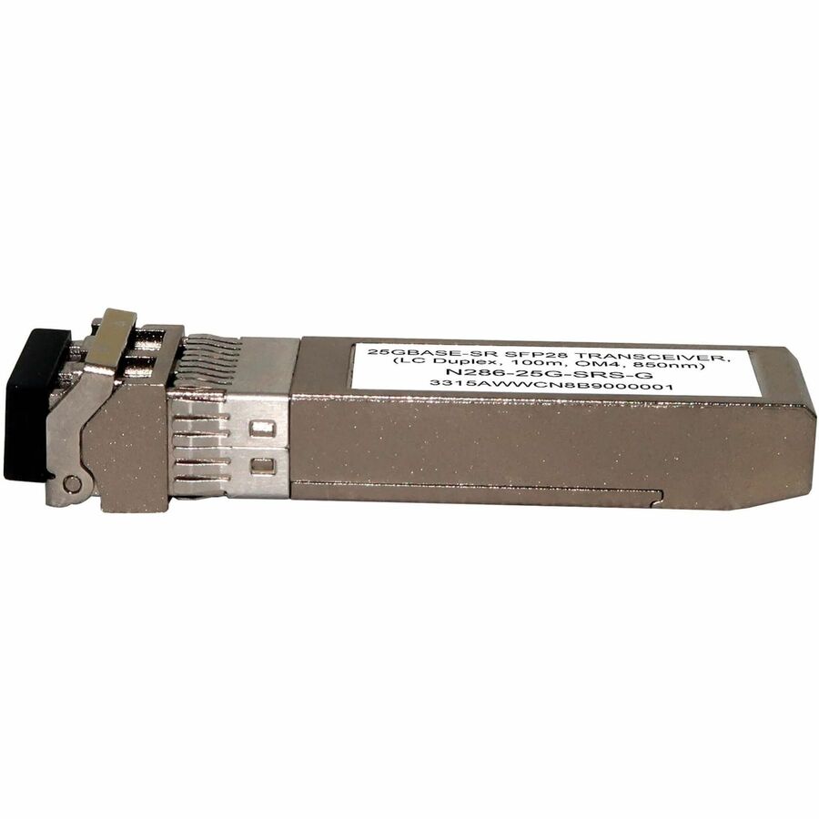 Tripp Lite SFP28 Transceiver - 25GBase-SR, LC Duplex MMF, 25 Gbps, 850 nm, 100 m (328
