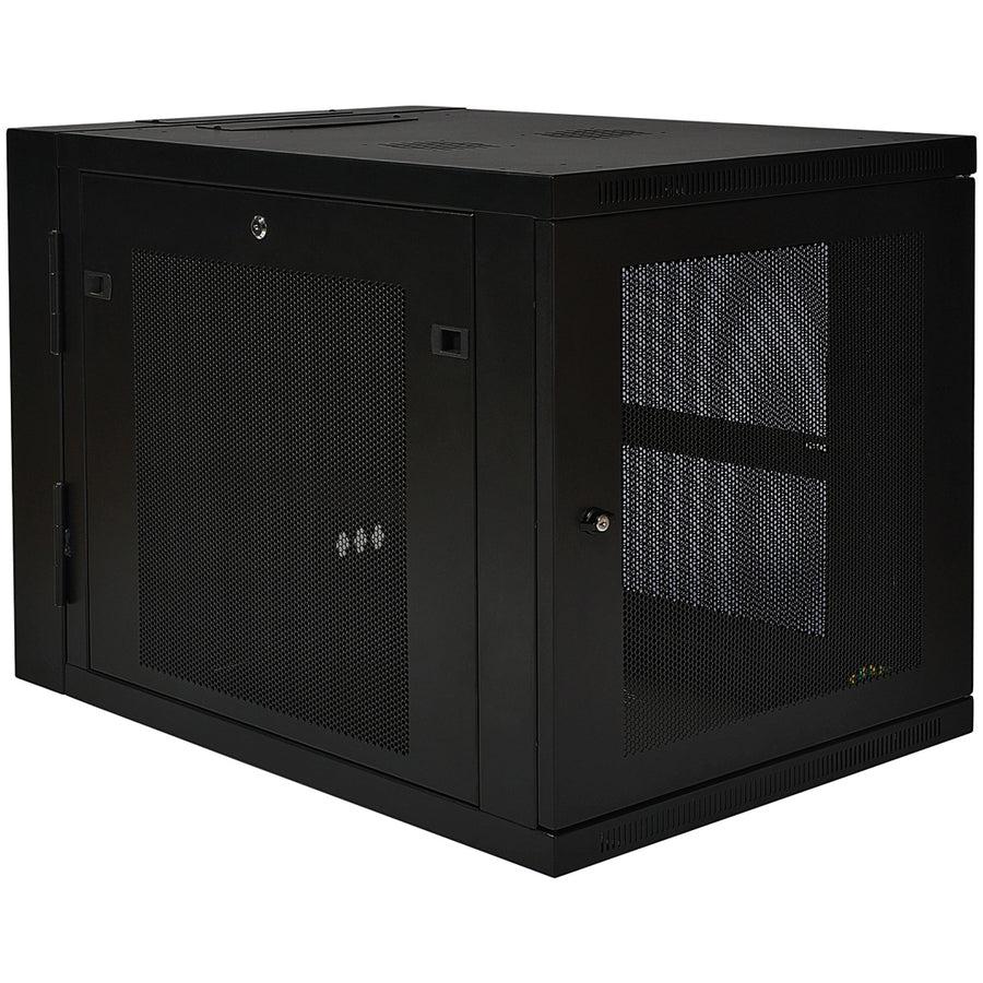 Tripp Lite SRW12US33 12U Server Rack Wall Mount Cabinet - SmartRack Enclosure with Hinged Back
