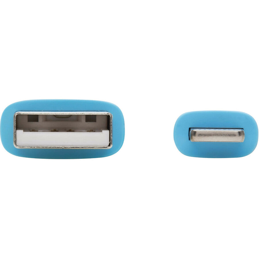 Tripp Lite Safe-IT USB-A to Lightning Sync/Charge Antibacterial Cable (M/M) Ultra Flexible