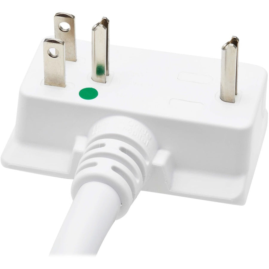 Tripp Lite Safe-It Ul 2930 Medical-Grade Power Strip For Patient Care Vicinity, 6 Hospital-Grade Outlets, Safety Covers, Antimicrobial, 15 Ft. Cord, Dual Ground