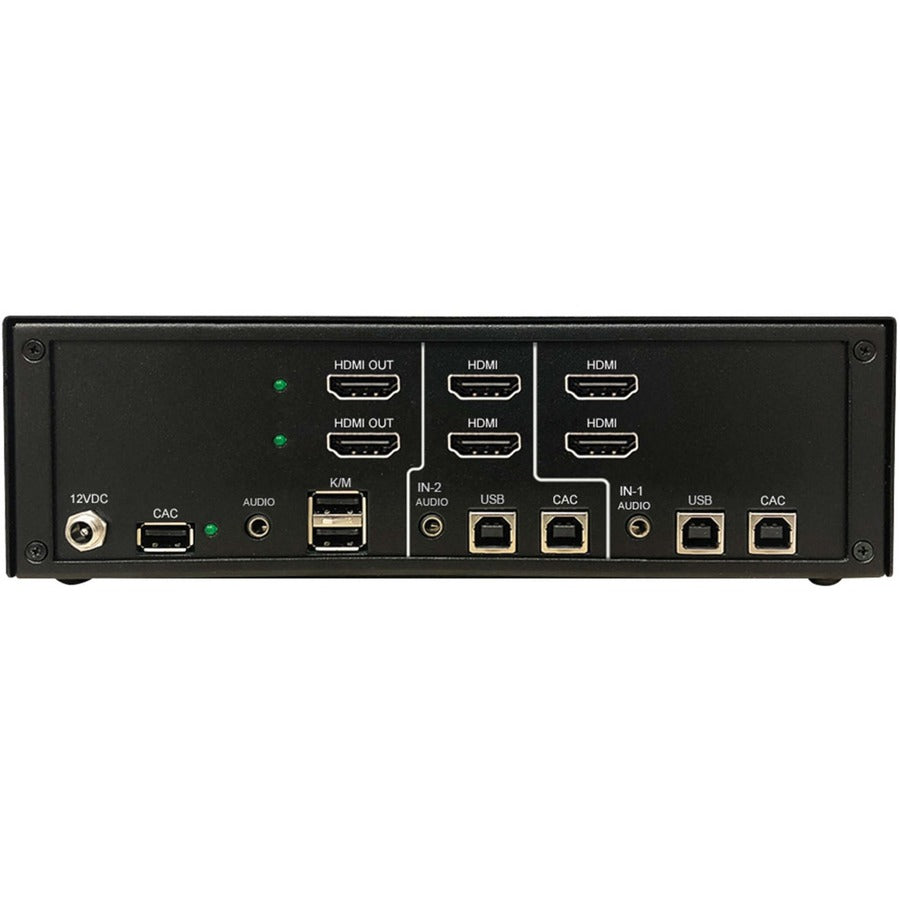 Tripp Lite Secure 2-Port Dual Head HDMI KVM Switch - NIAP, TAA B002-H2AC2-N4