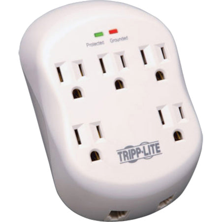 Tripp Lite Sk5Tel-0 Surge Protector Grey 5 Ac Outlet(S) 120 V