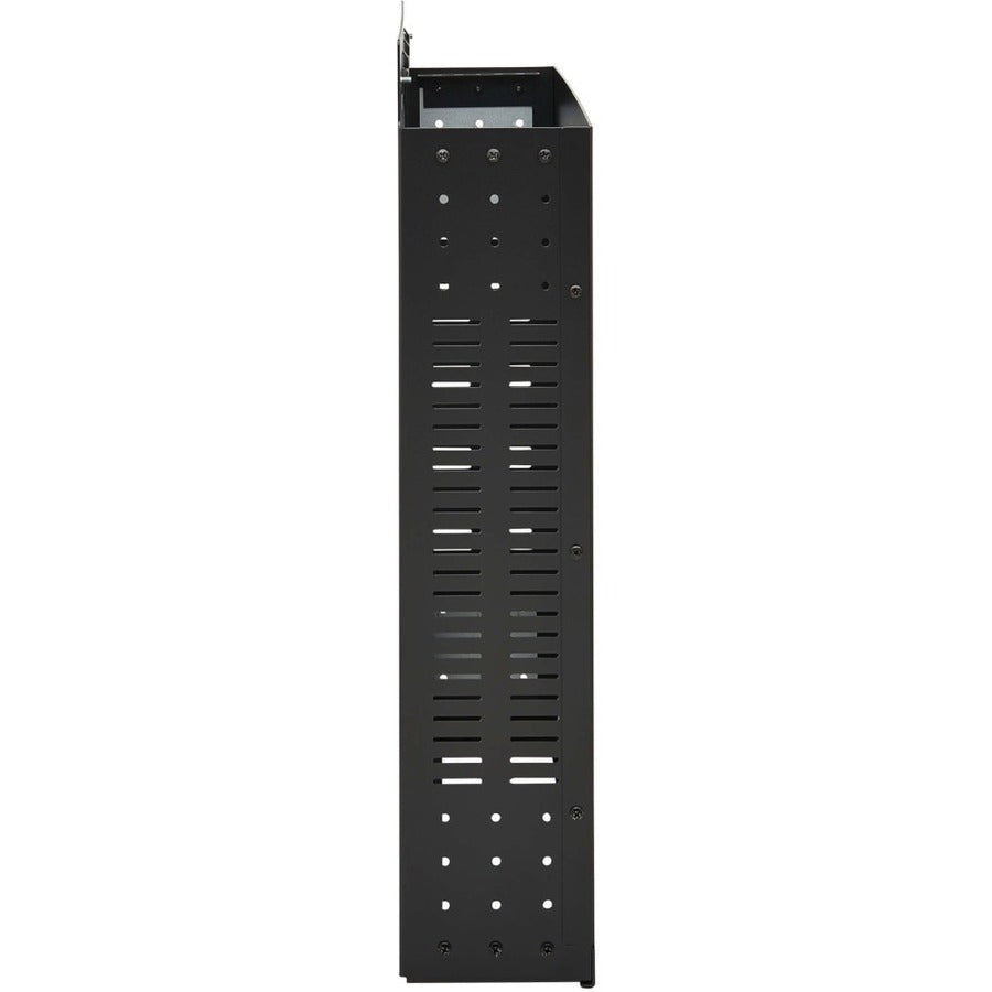 Tripp Lite SmartRack 2U Low-Profile Vertical-Mount Vented Wall-Mount Mini Rack Enclosure, Black