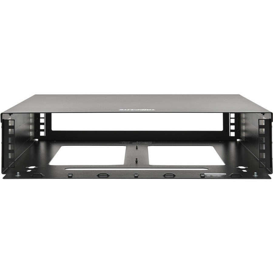 Tripp Lite SmartRack 2U Low-Profile Vertical-Mount Vented Wall-Mount Mini Rack Enclosure, Black