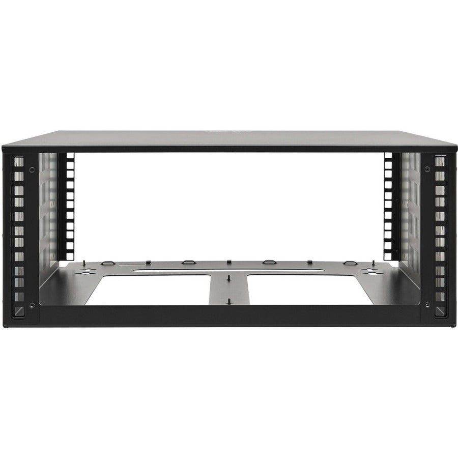 Tripp Lite SmartRack 4U Low-Profile Vertical-Mount Vented Wall-Mount Mini Rack Enclosure, Black