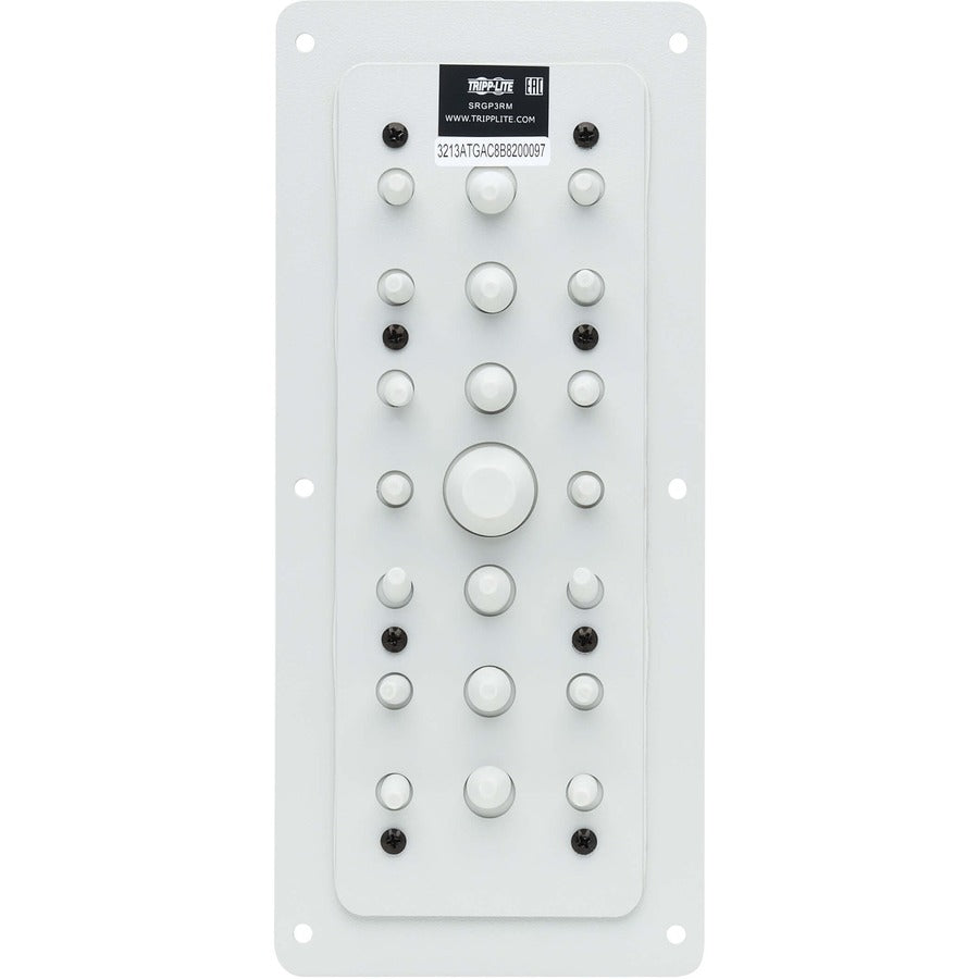 Tripp Lite SmartRack Cable Entry Gland Plate for NEMA-Rated Enclosure Cabinets 21-Port Mem