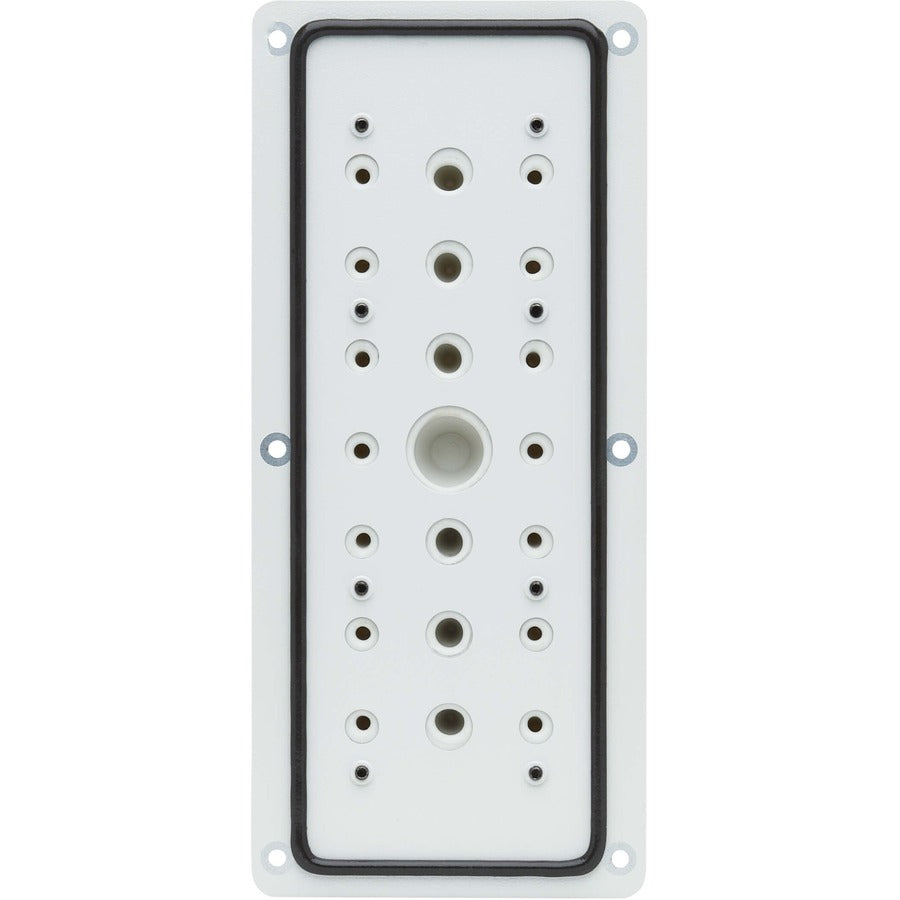 Tripp Lite SmartRack Cable Entry Gland Plate for NEMA-Rated Enclosure Cabinets 21-Port Mem