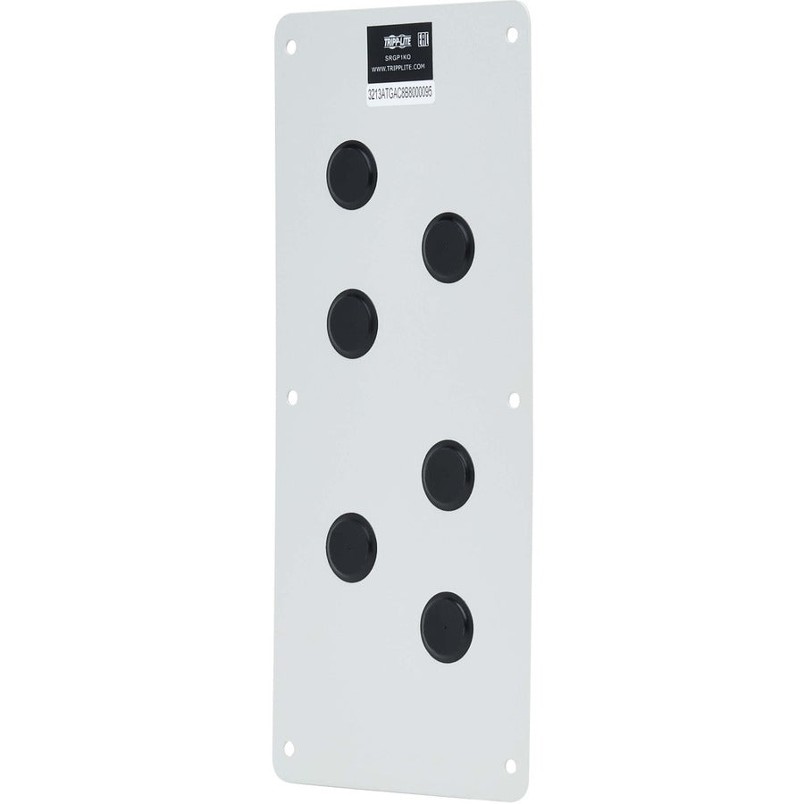 Tripp Lite SmartRack Cable Gland Plate for NEMA-Rated Enclosure Cabinets 6 Ports (0.5 in.)