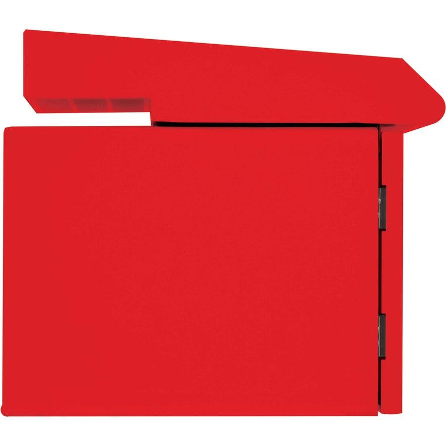 Tripp Lite SmartRack Industrial Enclosure with Lock - NEMA 3R, Wall Mount, Metal Construction, Internal Fans, 16.5 in. Depth, 6U, Red