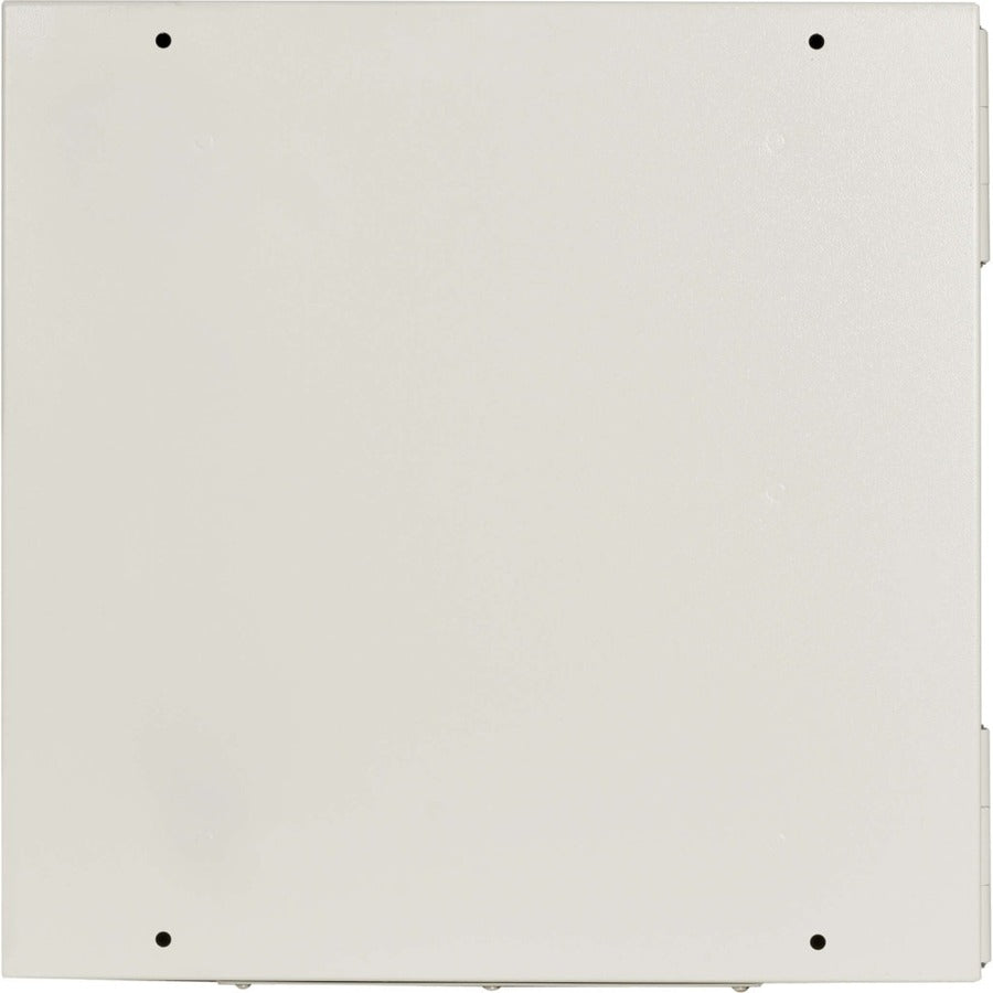 Tripp Lite SmartRack Industrial Enclosure with Lock - NEMA 4, Wall Mount, Metal Construction, Hinged Back, 32 in. Depth, 12U, Gray