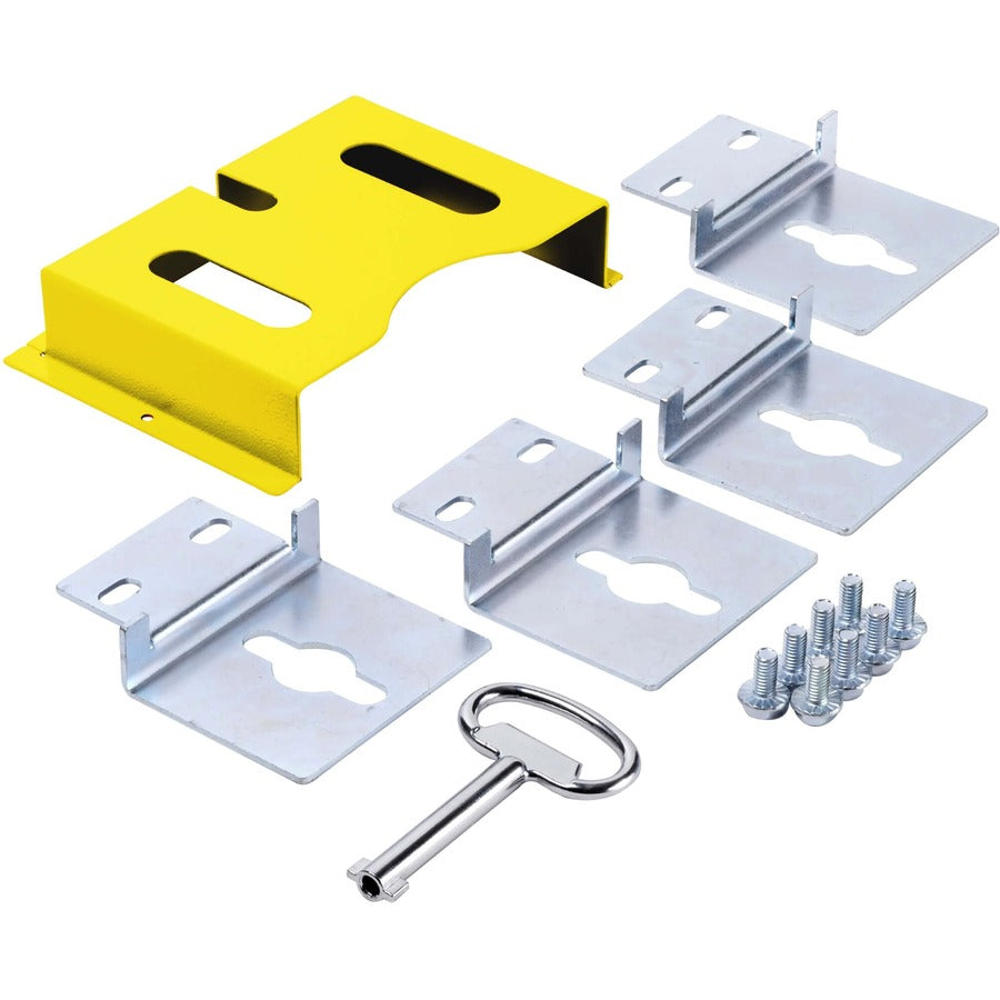 Tripp Lite SmartRack Outdoor Industrial Enclosure with Lock - NEMA 4, Surface Mount, Metal Construction, 10 x 10 x 6 in., Yellow