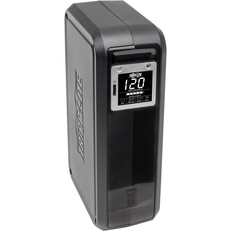 Tripp Lite Smartpro Lcd 120V 1000Va 500W Line-Interactive Desktop Ups, Avr, Tower, Usb, Tel/Dsl/Coax, 8 Outlets, Energy Star