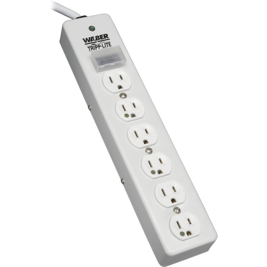Tripp Lite Sps610Hgra Surge Protector White 6 Ac Outlet(S) 120 V 3 M