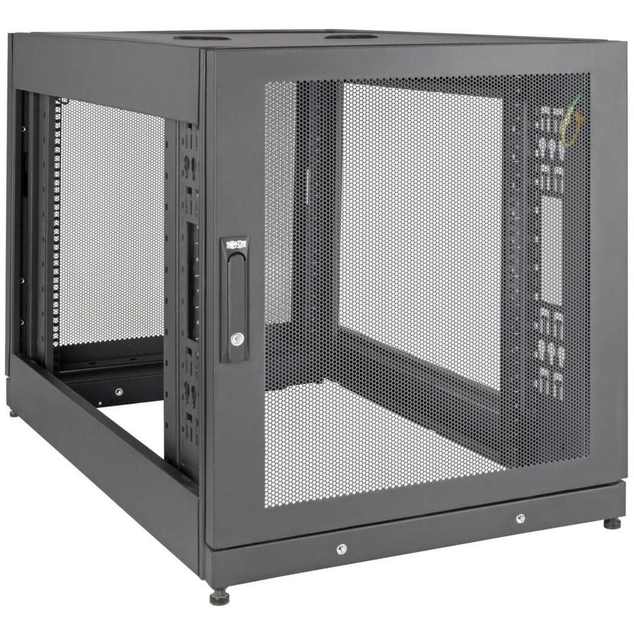 Tripp Lite Sr14Ubdp 14U Smartrack Extra Deep Small Server Rack Enclosure, Doors & Side Panels Included