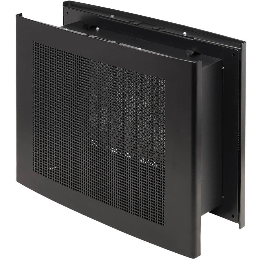 Tripp Lite Srclosetintake Network Closet Through-Wall Air Duct, Built-In Filter, Black