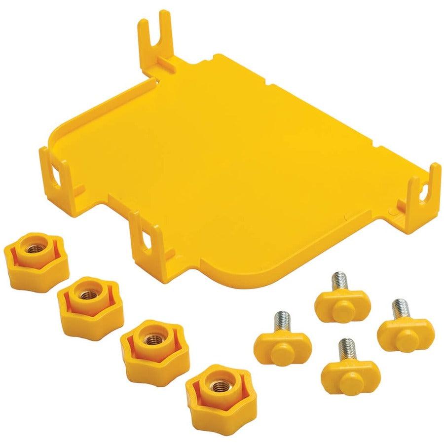 Tripp Lite Srfc5Cap Toolless End Cap For Fiber Routing System, 120 Mm (5 In.)