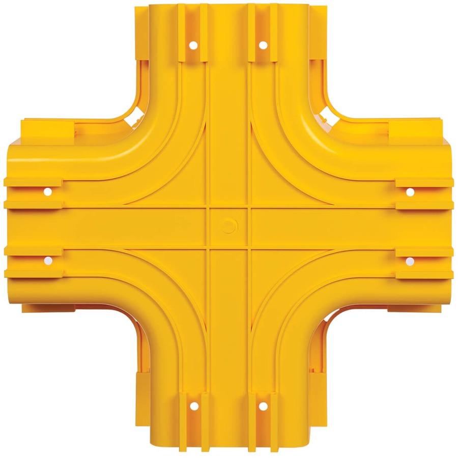 Tripp Lite Srfc5Junt4 Toolless Horizontal 4-Way Junction For Fiber Routing System, 120 Mm (5 In.)