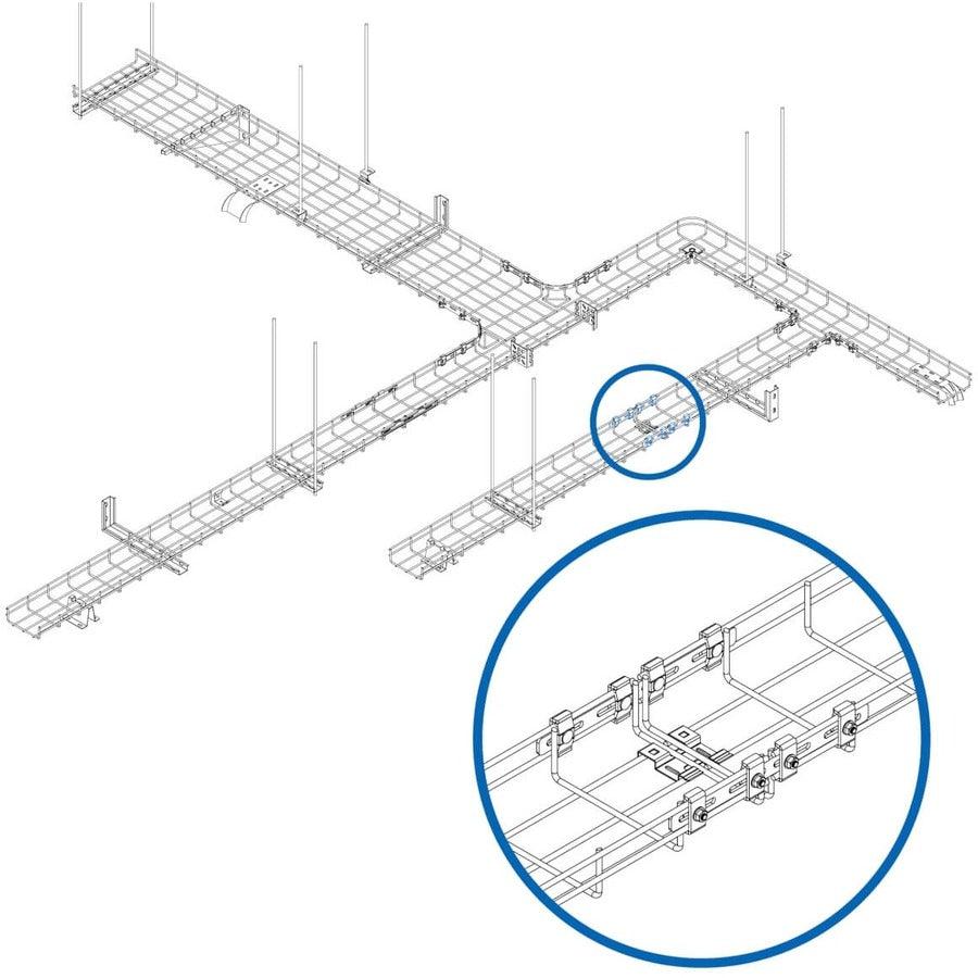 Tripp Lite Srwbhdcplr Strengthening Bar Kit For Wire Mesh Cable Trays