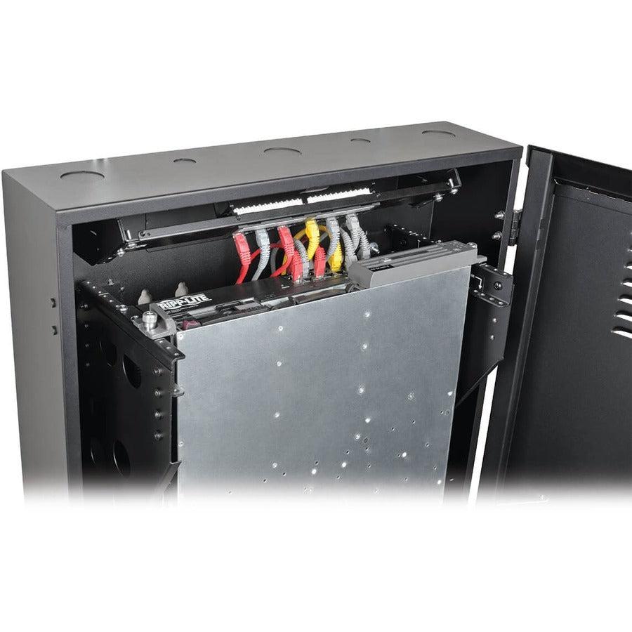 Tripp Lite Srwf5U Smartrack 5U Low-Profile Vertical-Mount Switch-Depth Wall-Mount Rack Enclosure Cabinet